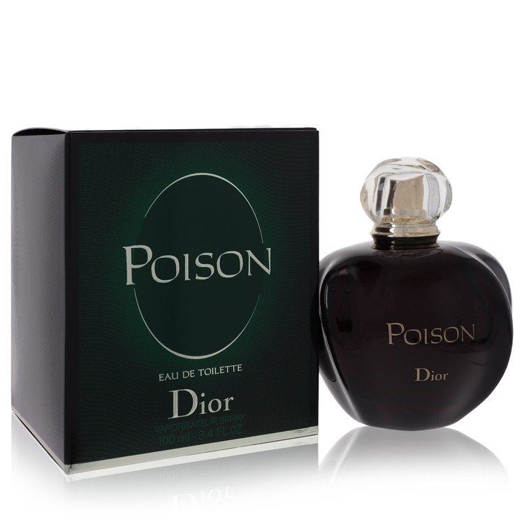 Poison by Christian Dior Eau De Toilette Spray 3.4 oz Poison by Christian Dior Eau De Toilette Spray 3.4 oz